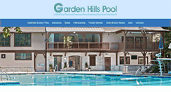 Desktop Screenshot of gardenhillspool.com